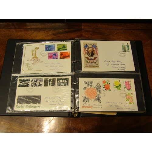 4555 - Two albums of 1940-1990's First Day covers and stamps   (E) £10-20