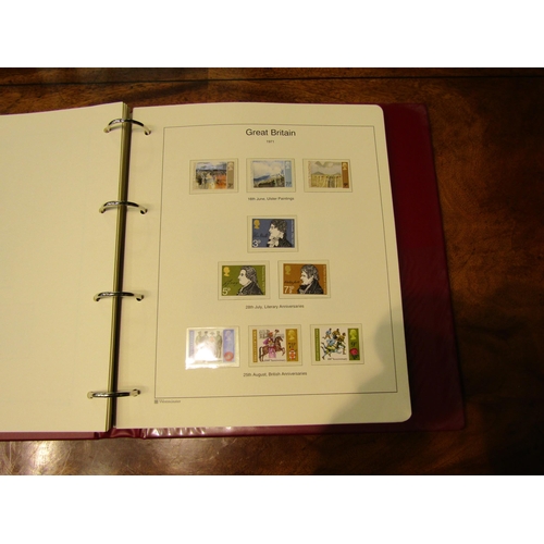 4556 - Three albums of The Great Britain Stamp collection from 1924-1996