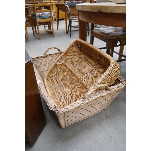 2268 - Two wicker baskets