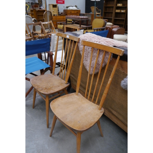 2468 - A pair of Ercol kitchen chairs