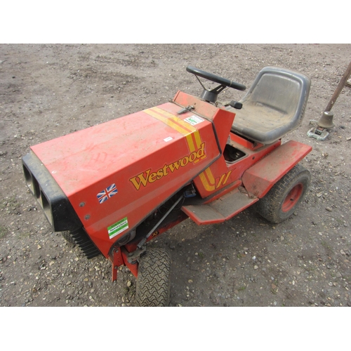 3499 - A Westwood ride-on lawn mower   (E) £50-80