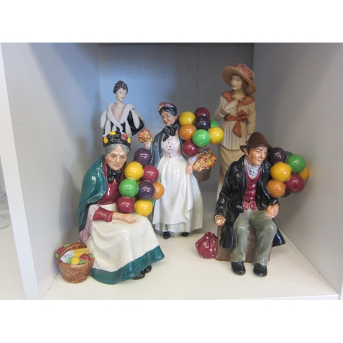 1437 - Four Royal Doulton figures 