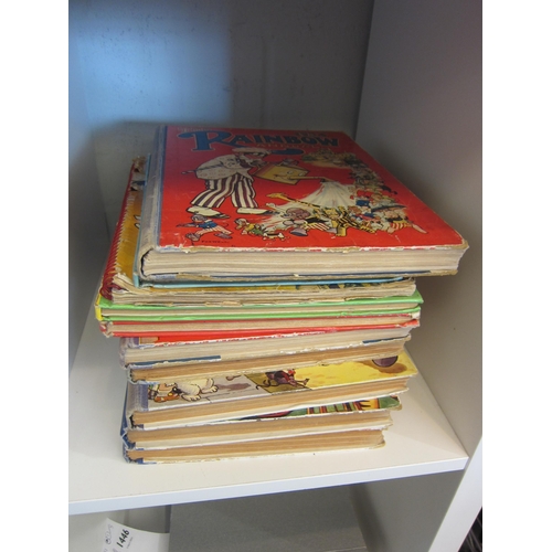 1438 - A small collection of children's books and annuals including 