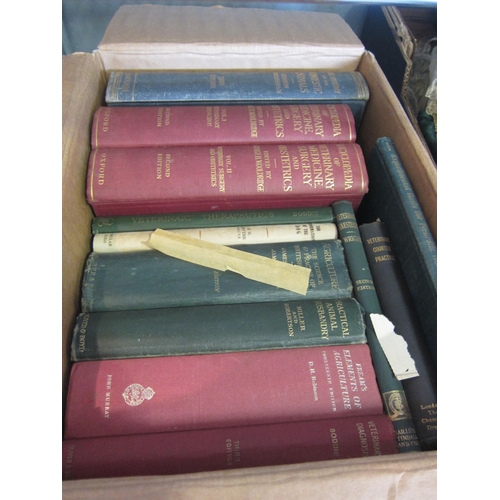 1461 - A box of assorted veterinary, agriculture, animal husbandry books, etc.