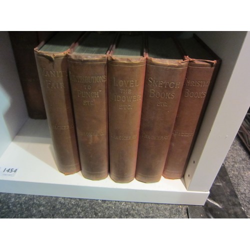 1454 - Thackeray: Ten volumes published by Smith, Elder & Co     (E) £10-20