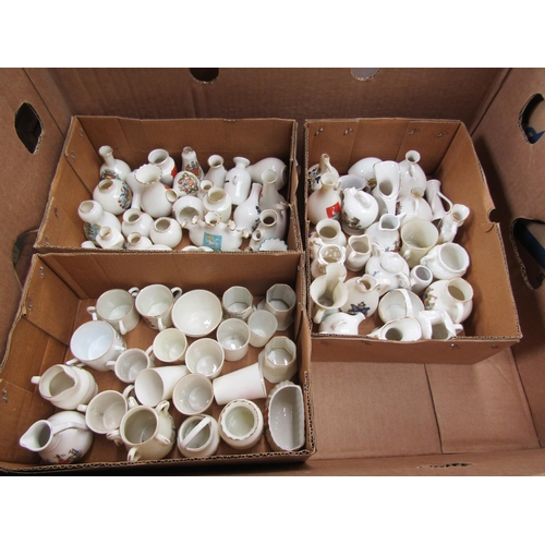 2343 - A box of crested china