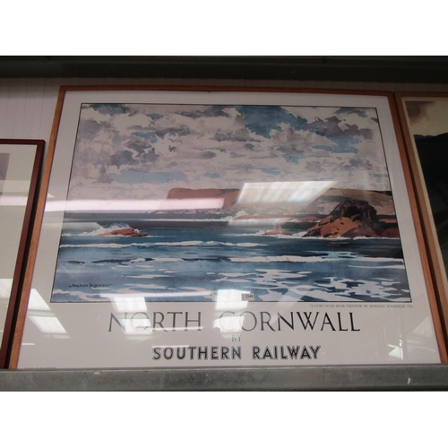 2348 - A North Cornwall print by Southern Railway after Norman Wilkinson