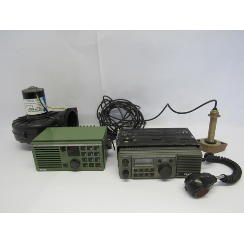 5324 - An Icom IC-M60 VHF Marine Radio Telephone and a Sailor Compact VHF RT2048 marine radio (both a/f), t... 