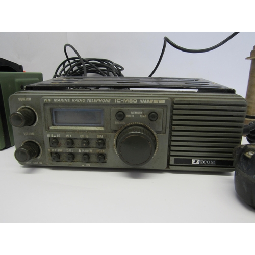 5324 - An Icom IC-M60 VHF Marine Radio Telephone and a Sailor Compact VHF RT2048 marine radio (both a/f), t... 