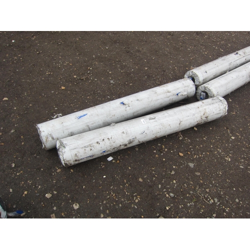 3521 - Two 80m rolls of plastic sheeting     (E) £10-20