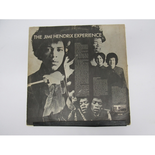 5069 - THE JIMI HENDRIX EXPERIENCE: 'Are You Experienced' LP (Track Record 612 001, vinyl G, sleeve G with ... 