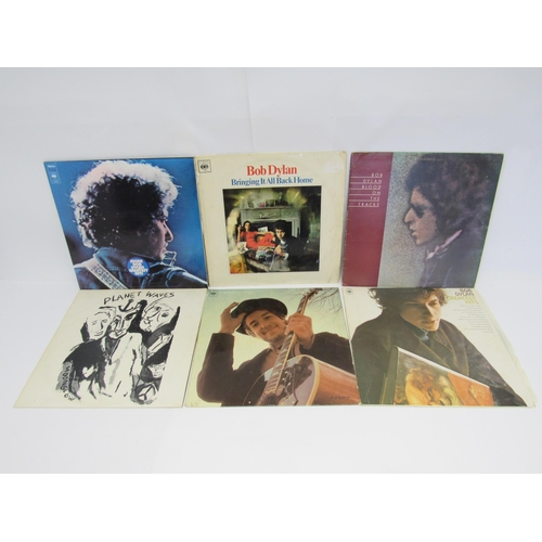 5044 - BOB DYLAN: Six LPs to include 'Bringing It All Back Home' (BPG 62515, vinyl and sleeve G+), 'Blood O... 