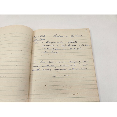 8162 - A D-Day diary written by A.E. POTTER of HMS CRAFTSMAN (No. 9 Column) from the anticipation on June 3... 