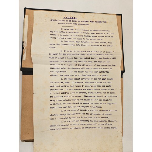 8165 - CONFIDENTIAL 'WAR INSTRUCTIONS FOR BRITISH MERCHANT SHIPS', AUGUST 1917: A rare copy of the Admiralt... 