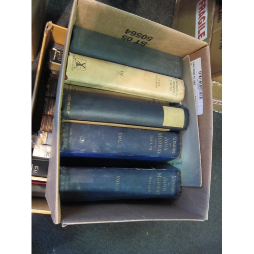 1162 - Four boxes of publishing history books, including John Murray, Archibald Constable, Grant Richards, ... 