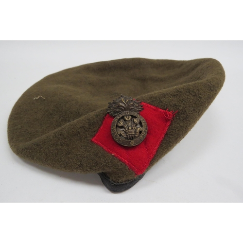 8143 - Five various berets with badges including Pioneer Labour Corps, George Crown Military Police, Royal ... 