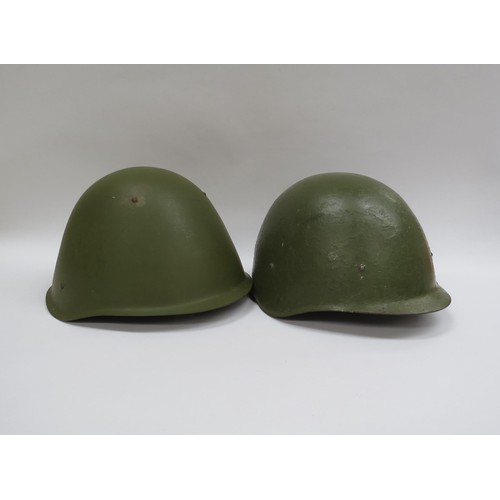 8133 - Four USSR Russian Soviet / Eastern European helmets