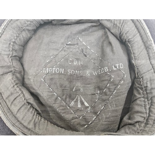 8120 - A Compton, Sons & Webb Ltd beret with embroidered Long Range Desert Group (LRDG) badge to front, pre... 