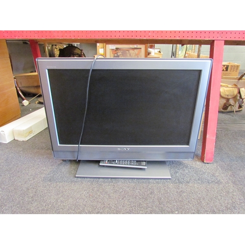 1072 - A Sony KDL-26P3020 LCD TV with remote