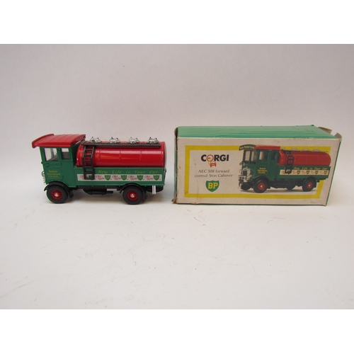 1213 - Two boxed Corgi toys, Thornycroft 