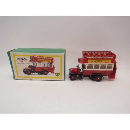 1213 - Two boxed Corgi toys, Thornycroft 