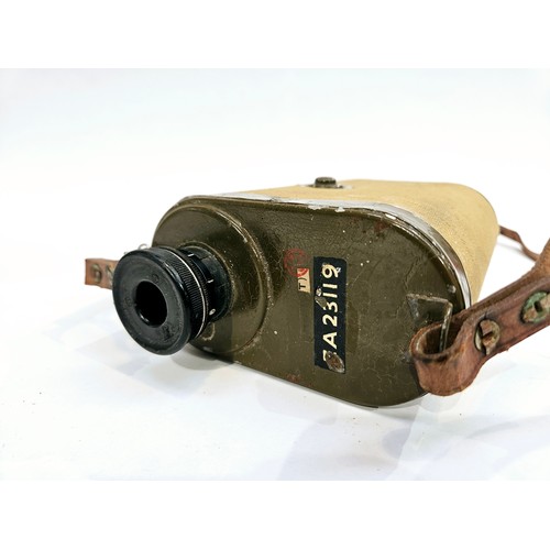 8232 - A WWII British Army night vision 'Tabby' monocular, SOE / Commando use, disguised as a water bottle