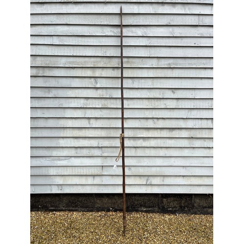 8193 - A Victorian cavalry lance, bamboo shaft, no visible markings