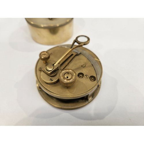 8229 - A reproduction Stanley compass together with a reproduction Stanley pocket sextant (2)  (E)  £20-30