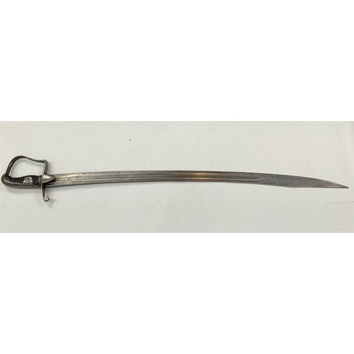 8414 - A scarce variation of the 1796 pattern light cavalry troopers' sword by Osborn & Gunby, the steel st... 