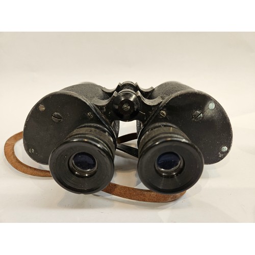 8247 - A pair of Canadian 7x50 military binoculars together with another later pair (2)