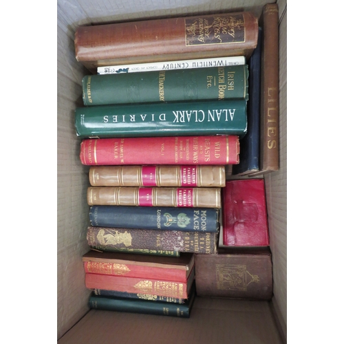 1392 - Two boxes of mixed books, including 