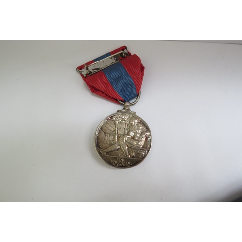 8548 - An Imperial Service Medal, cased with framed award document and various driving medals to Rupert Les... 