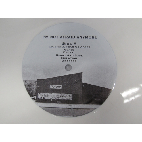 5066 - JOY DIVISION: 'I'm Not Afraid Anymore' LP on white vinyl, limited edition 215/300 (Casino Records En... 