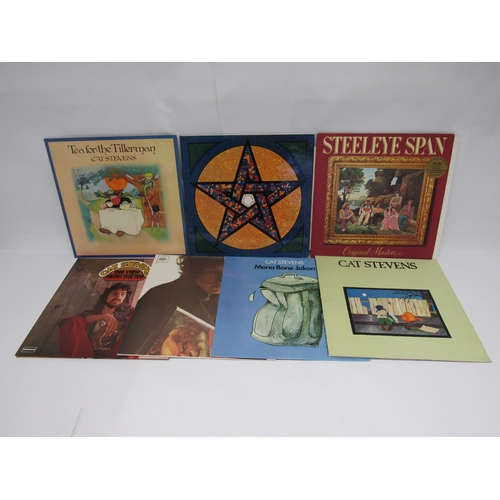 5061 - A collection of Folk and Folk Rock LPs to include CAT STEVENS: 'Teaser And The Firecat' (ILPS 9154),... 