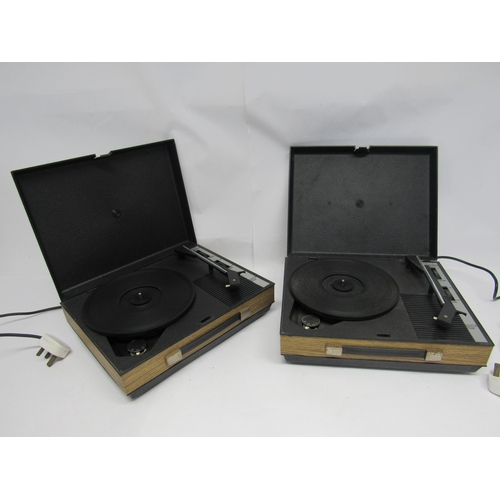 5307 - Two mid 20th Century Fidelity portable record players