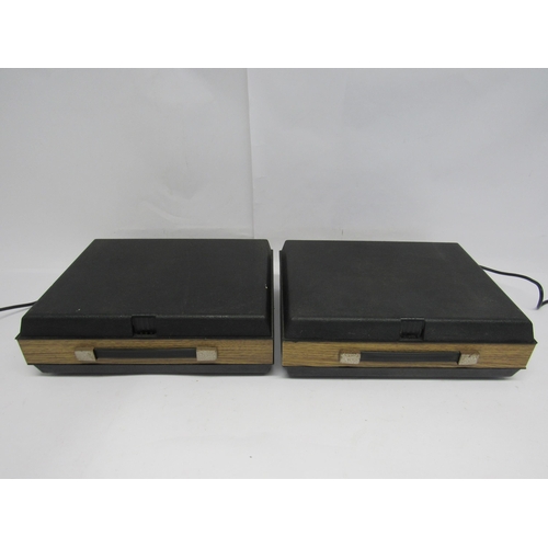 5307 - Two mid 20th Century Fidelity portable record players