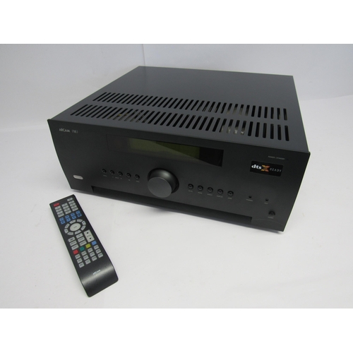 5431 - An Arcam AVR850 AV receiver, with remote control, lead and instructions, in associated AVR750 box wi... 