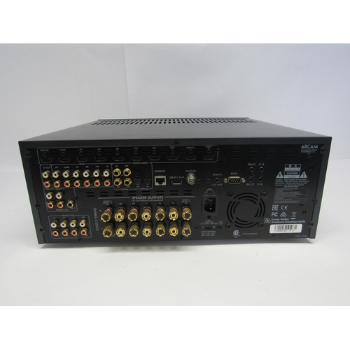 5431 - An Arcam AVR850 AV receiver, with remote control, lead and instructions, in associated AVR750 box wi... 