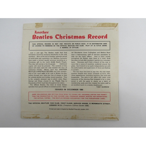 5042 - THE BEATLES: Two Beatles Official Fan Club Christmas 7