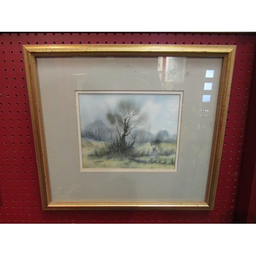 4098 - TREVOR PARKIN (b.1935): A framed and glazed watercolour, 