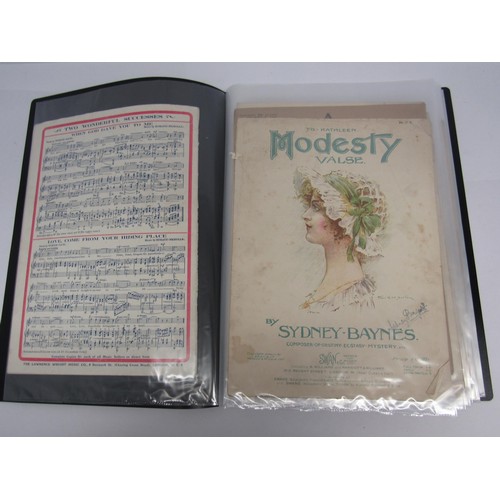 5198 - A folder of early-mid 20th Century sheet music     (E) £8-12