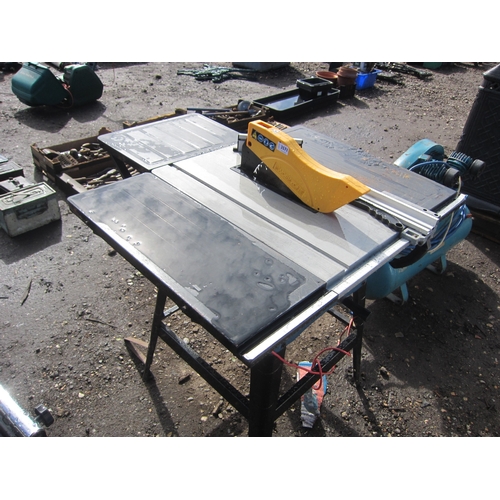 3571 - A Workzone saw bench.  DTI Failure: Please see information pages