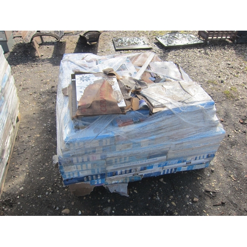 3586 - A pallet of boxed decorative ceramic tiles a/f    (R) £30