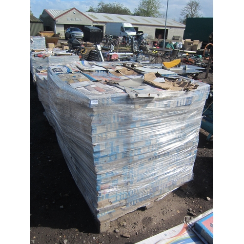 3588 - A pallet of boxed decorative ceramic tiles a/f    (R) £50