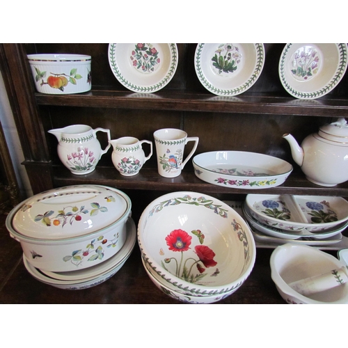 1016 - A quantity of Portmeirion Botanic Garden and Royal Worcester Evesham wares including bowls, storage ... 