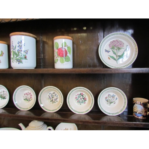 1016 - A quantity of Portmeirion Botanic Garden and Royal Worcester Evesham wares including bowls, storage ... 