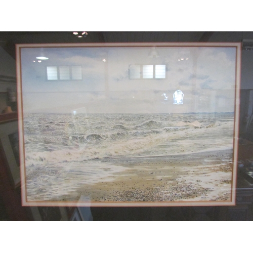 1023 - MIKE WEBB (XX-XXI): A watercolour 'On the Shore at Walberswick', signed and dated 1980 lower right, ... 