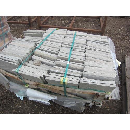 3620 - A pallet of sandstone slabs    (R) £100