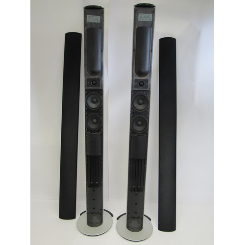 1187 - A pair of Bang & Olufsen Beolab 6000 floorstanding speakers, matching serial no. 13869637