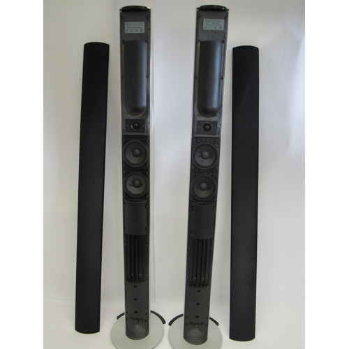 1184 - A pair of Bang & Olufsen Beolab 6000 floorstanding speakers, matching serial no. 13918533